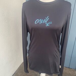 O'Neill Women's Black Long Sleeve Top- wetsuit like